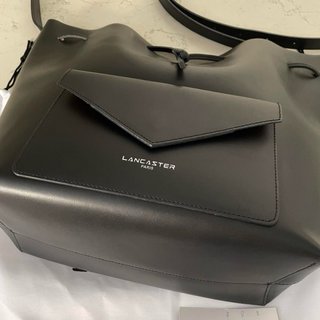 Borsa secchiello Lancaster paris nera