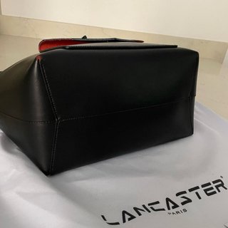 Borsa secchiello Lancaster paris nera