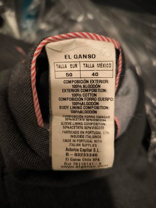 Americana El Ganso Gris