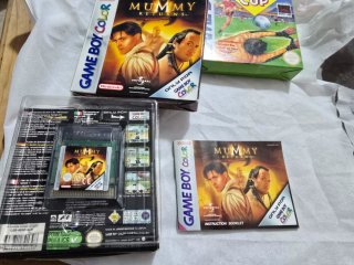 Juegos Game Boy Color: F1 Racing, Mummy Returns, W