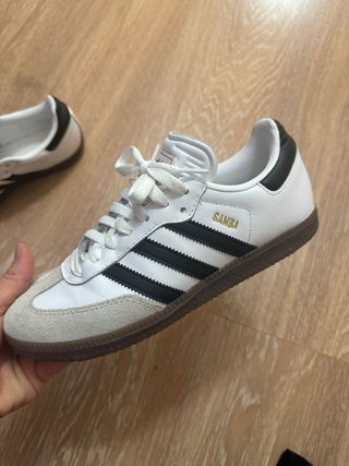 Zapatillas Adidas Samba Blancas y Negras