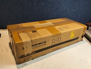 Mancuernas SONGMICS 10 kg 2en1 con barra de conexión