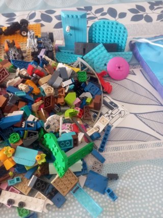 Lotto di mattoncini LEGO misti