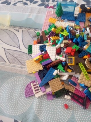 Lotto di mattoncini LEGO misti