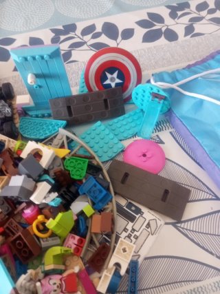 Lotto di mattoncini LEGO misti