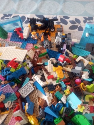 Lotto di mattoncini LEGO misti