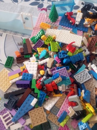 Lotto di mattoncini LEGO misti