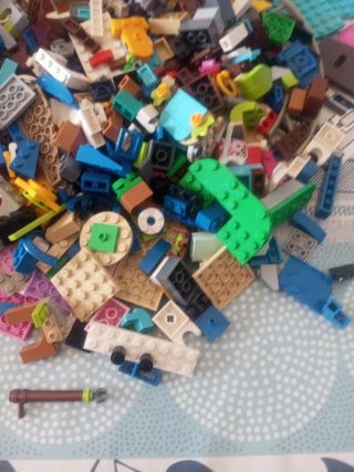 Lotto di mattoncini LEGO misti