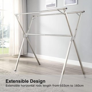 Tendedero Plegable GISSAR Acero Inoxidable