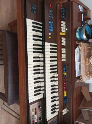 Órgano electrónico vintage