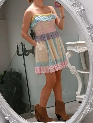 Vestido Preppy con Bolsillos. Precio hoy