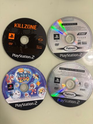Lote 22 Videojuegos PS2 (Grand Theft Auto, Jak X,