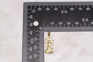 COLGANTE VIRGEN DEL PILAR, ORO 18K/1.8g