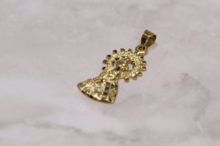 COLGANTE VIRGEN DEL PILAR, ORO 18K/1.8g