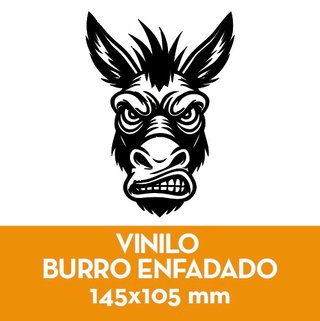 Vinilo Burro Enfadado