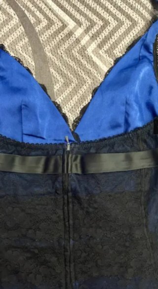 Top Dolce & Gabbana Rendando com folhos Preto
