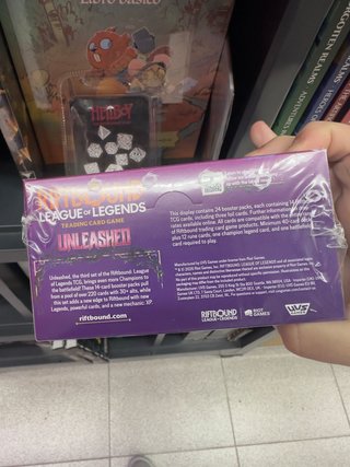 Riftbound - Unleashed Caja Booster TCG