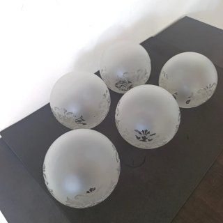 Tulipa bola cristal años 70