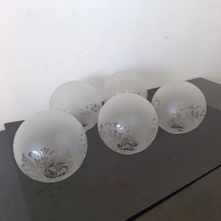 Tulipa bola cristal años 70