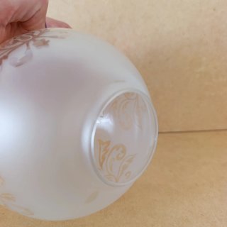 Tulipa bola cristal años 70