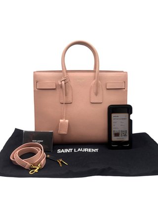 Borsa Saint Laurent Sac de Jour Rosa