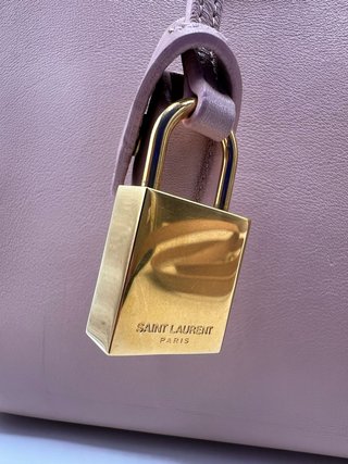 Borsa Saint Laurent Sac de Jour Rosa