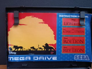 Mega Drive El Rey León (Disney)