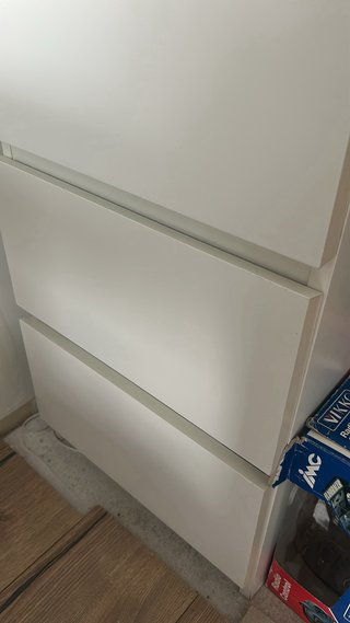 Cómoda MALM IKEA 6 cajones blanca
