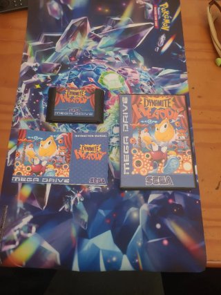 Dynamite Headdy Mega Drive Sega Juego