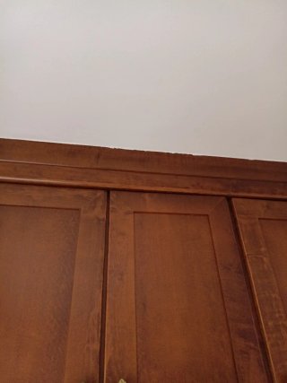 Armario empotrado de madera