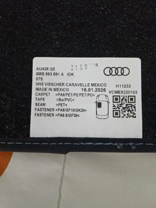 Alfombrillas Audi Q5