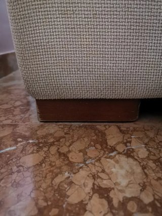 Sofá de 2 plazas beige