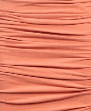 Vestido Elisabetta Franchi salmão/coral Drapeado
