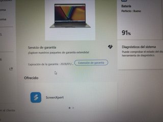 Asus Vivobook 15 compró 2025 - Garantía hasta 2028