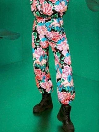 Pantalón Maria Escoté estampado floral