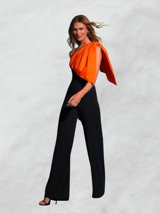 Mono Yoder Azul Naranja Talla 46
