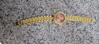 Reloj Mujer Bañado Oro 18k Multicor