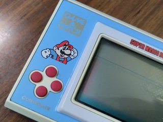 Nintendo SUPER MARIO BROS game & watch