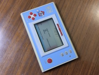 Nintendo SUPER MARIO BROS game & watch