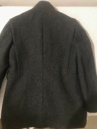 Cappotto Uomo 100% Lana Taglia M Grigio