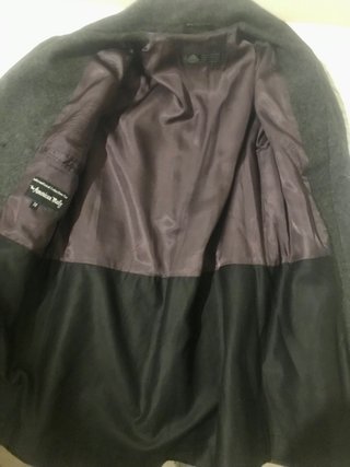 Cappotto Uomo 100% Lana Taglia M Grigio