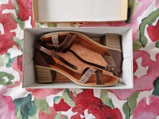 Sandalias Porronet Marrón Multicolor Talla 41