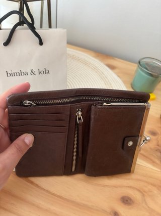 Monedero Bimba y Lola Piel Marrón