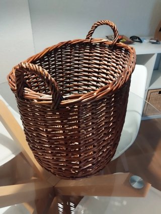 Cesta Mimbre Grande Asas
