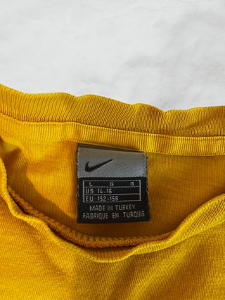 Camiseta Nike Mostaza Mujer Talla L