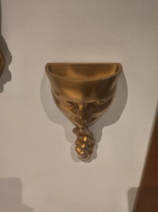 Vaso Decorativo Silenzio Oro