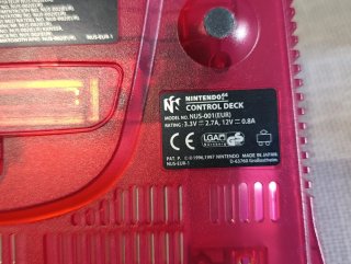 Nintendo 64 Nintendo64 N64 Roja Transparente
