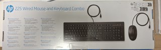Teclado y Ratón HP USB Negro/Gris