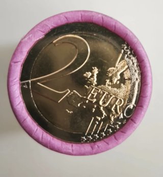 Rollo monedas 2€ Letonia 2025 Selija