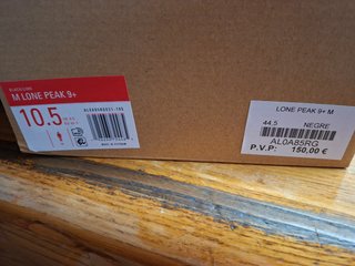 Altra Lone Peak 9 Zapatillas Trail Running Talla 4